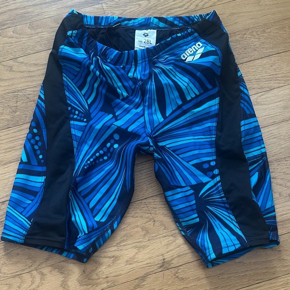 NWOT Mens Arena Swim Jammer in 28 L - Picture 1 of 3